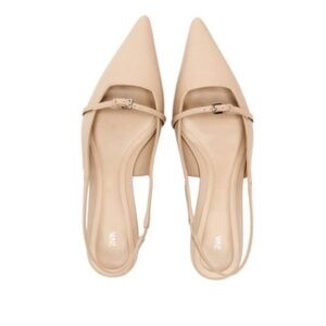 Zara Slingback Flats